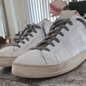 P448 White and Gray Sneakers Womens Or Mens